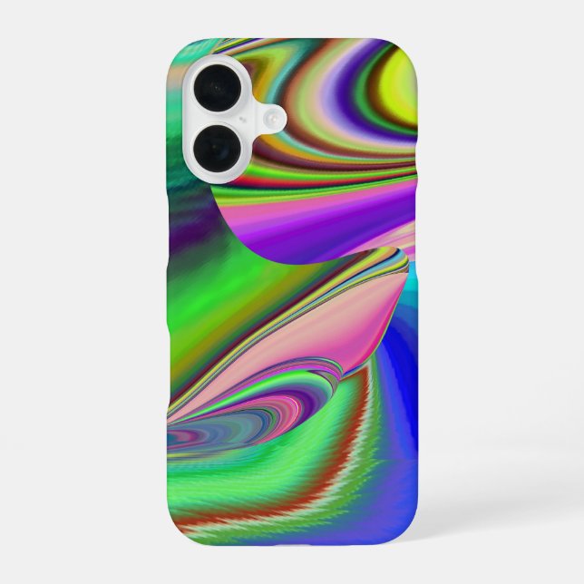 Summerfeeling , Abstract 3D Rainbowart iPhone Case (Back)