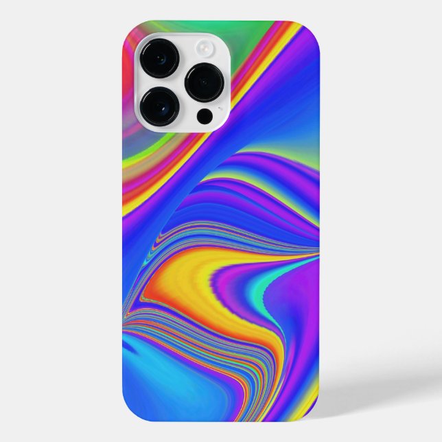 Summerfeeling , Abstract 3D Rainbowart iPhone Case (Back)