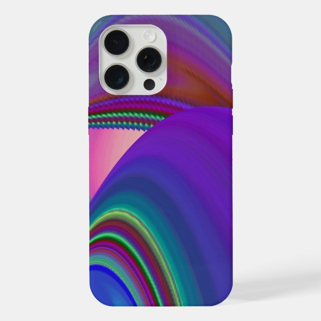 Summerfeeling , Abstract 3D Rainbowart Iphone Case (Back)