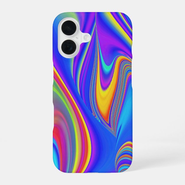 Summerfeeling , Abstract 3D Rainbowart iPhone Case (Back)