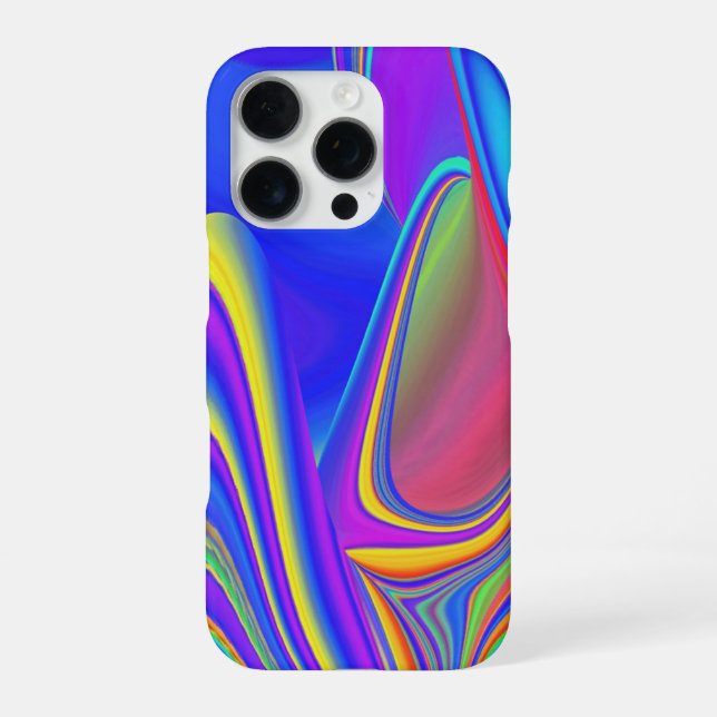 Summerfeeling , Abstract 3D Rainbowart iPhone Case (Back)