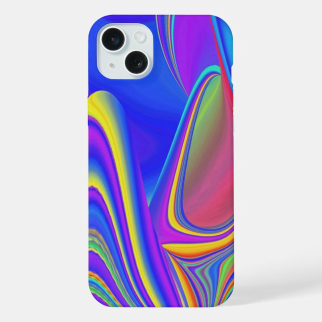 Summerfeeling , Abstract 3D Rainbowart iPhone Case (Back)