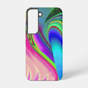 Summerfeeling , Abstract 3D Rainbowart Samsung Galaxy S22 Case