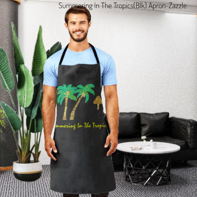 Summering In The Tropics  Apron (Creator Uploaded)