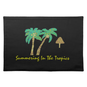 Summering In The Tropics Cloth Placemat