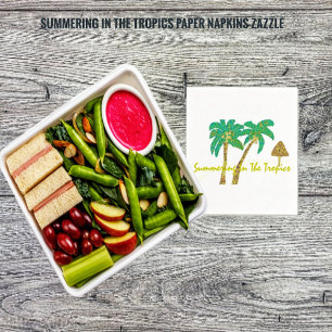 Summering In The Tropics Napkins