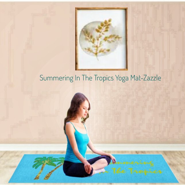 Summering In The Tropics  Yoga Mat (Creator Uploaded)