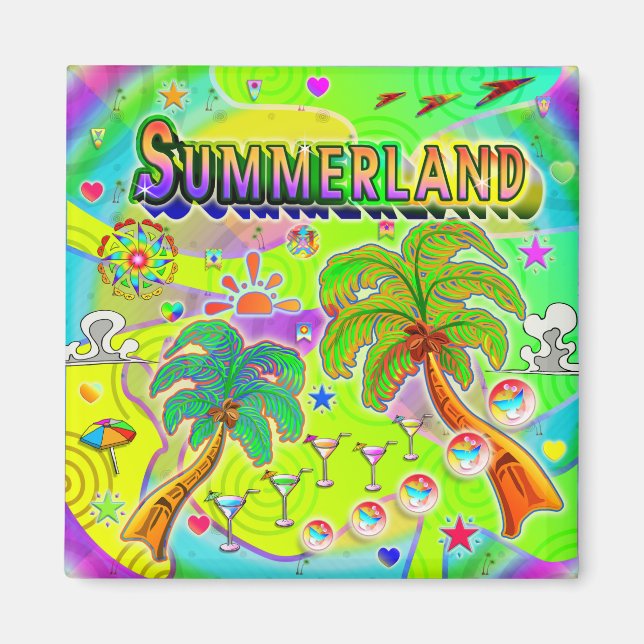 Summerland Mind Focus Magnet (Front)