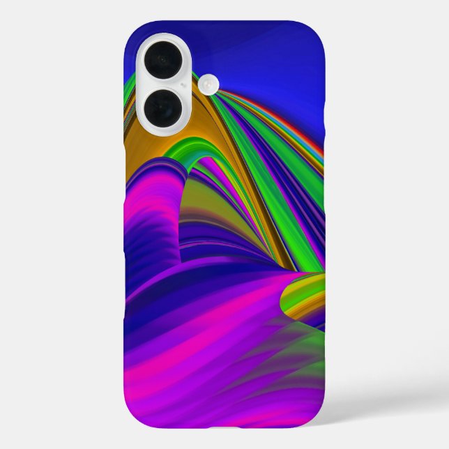 Summerrainbow , Abstract 3D Rainbowart Case-Mate iPhone Case (Back)