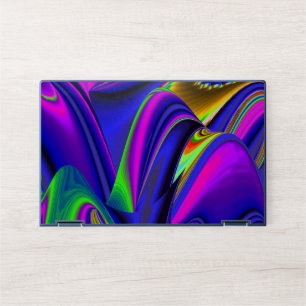 Summerrainbow , Abstract 3D Rainbowart HP Laptop Skin