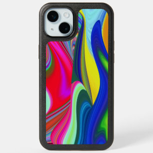 Summerrainbow , Abstract 3D Rainbowart iPhone 15 Plus Case