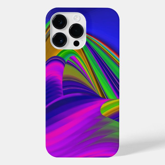 Summerrainbow , Abstract 3D Rainbowart iPhone Case (Back)
