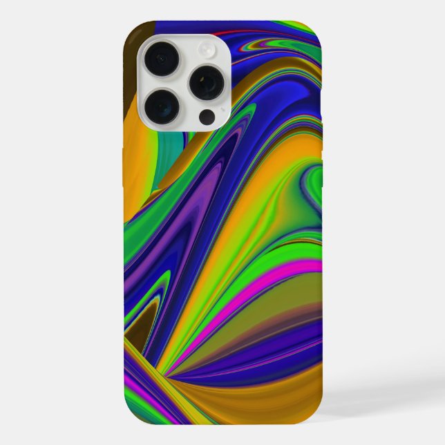 Summerrainbow , Abstract 3D Rainbowart Iphone Case (Back)
