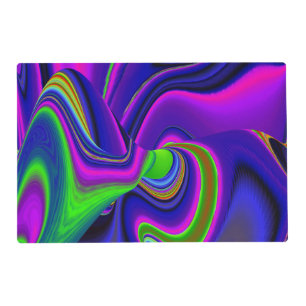 Summerrainbow , Abstract 3D Rainbowart Pet Mat