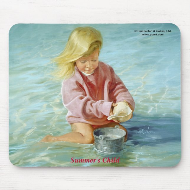 Summer's Child Mouse Pad (Front)