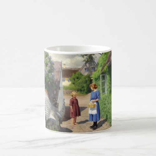 Summers Day in Denmark Mother and Daughter Coffee Mug