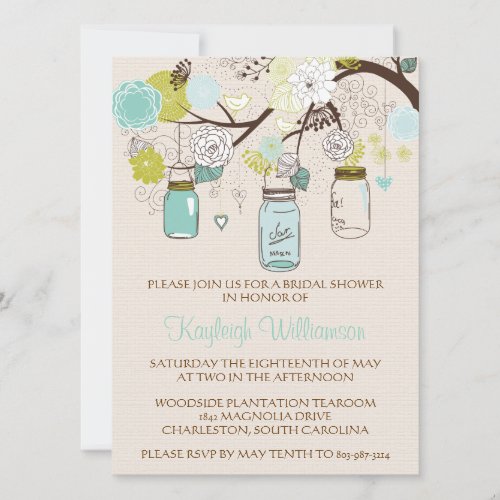Summer's Dream Bridal Shower Invitation