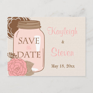 Summer's Dream Save the Date Announcement Postcard