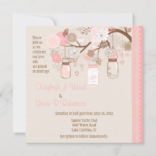 Summer's Dream Wedding Invitation