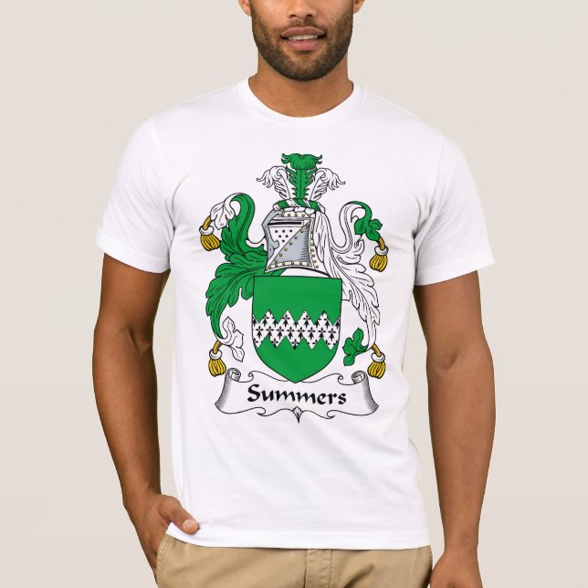 Summers Family Crest T-Shirt (Front)