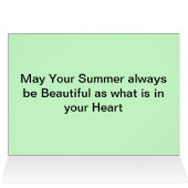 Summers Love Cards (Inside Horizontal (Top))