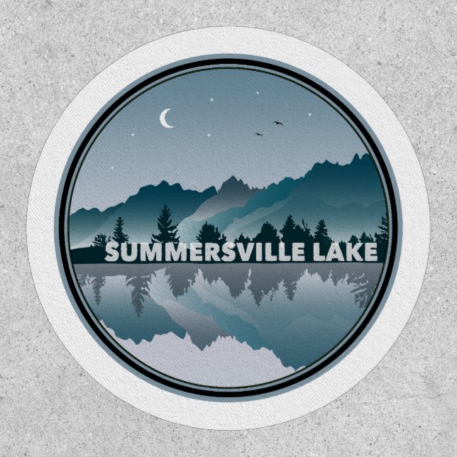 Summersville Lake West Virginia Reflection Patch (Front)