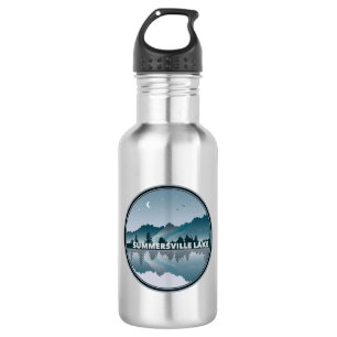 Summersville Lake West Virginia Reflection Stainless Steel Water Bottle