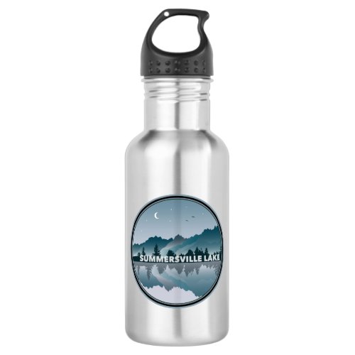 Summersville Lake West Virginia Reflection Stainless Steel Water Bottle