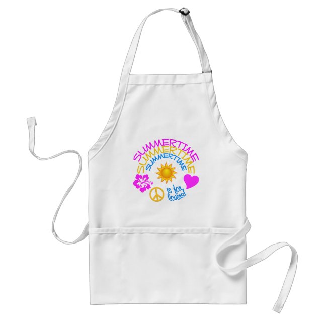 Summertime apron - choose style (Front)