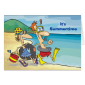 Summertime - Beach Cards (Front Horizontal)