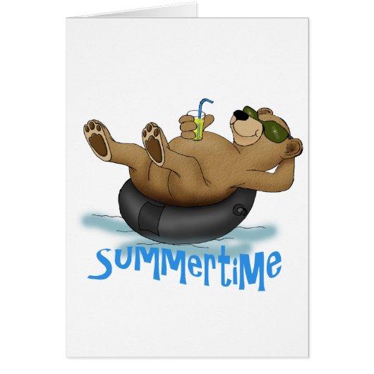 Summertime Bear Cards (Front)