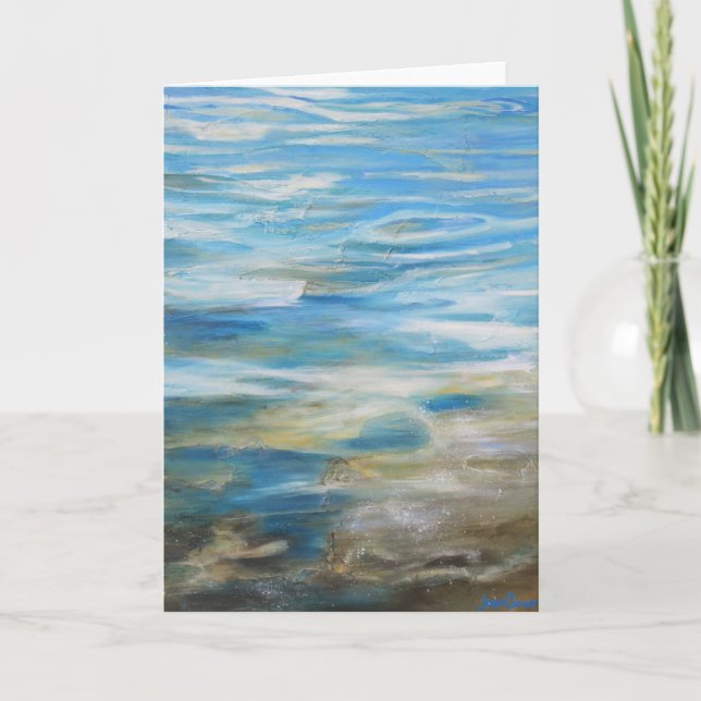 "Summertime Blues" - Greeting Card (Front)