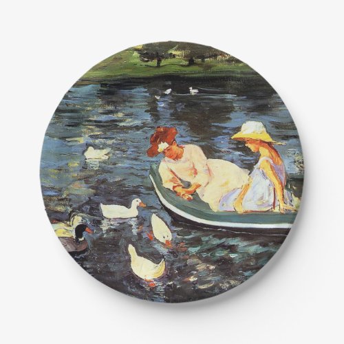 Summertime by Mary Cassatt Paper Plates