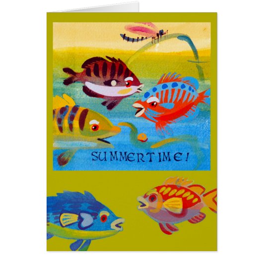 Summertime Card (Front)
