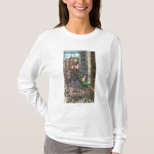 Summertime Crowds on Washington Street T-Shirt