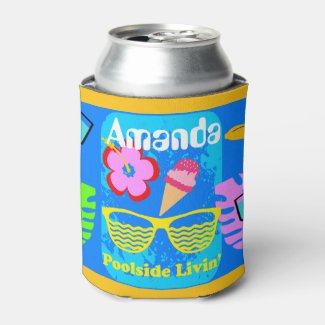 Keep drinks cold and style unique with our Vacation Customizable Can Cooler. Perfect for parties or gifts, personalize it to make your vacation unforgettable.