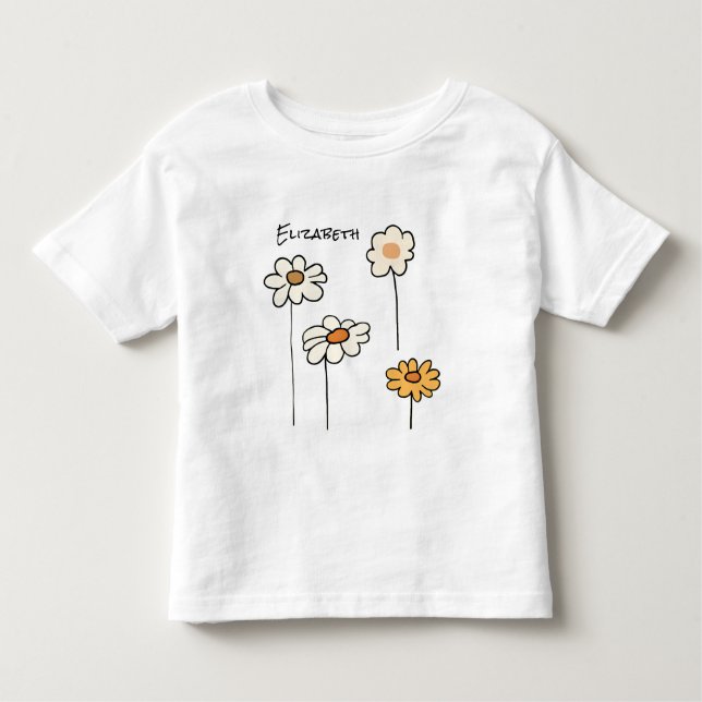 Summertime Daisies  Toddler T-shirt (Front)