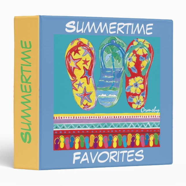 Summertime Favorite- binder (Front/Spine)