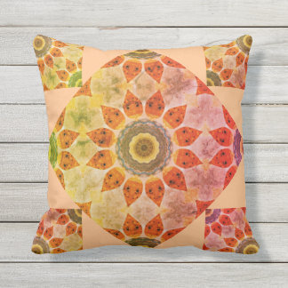 Summertime Floral Outdoor Pillow