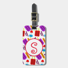 Summertime Frozen Juice Bar Monogram