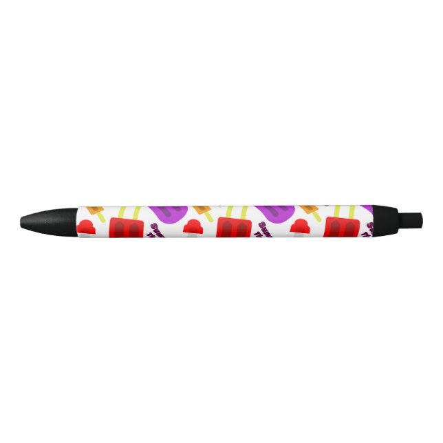 Summertime Frozen Juice Bar Pattern Pen (Front)