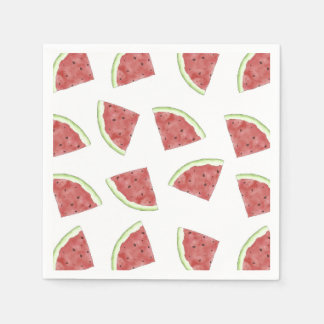 Summertime fruit juicy watermelon pattern napkins