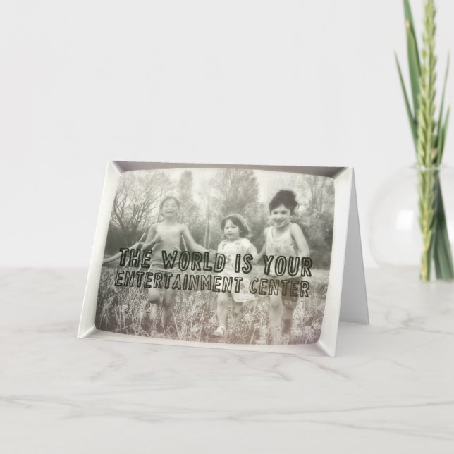 SUMMERTIME FUN Greeting Card (Front)