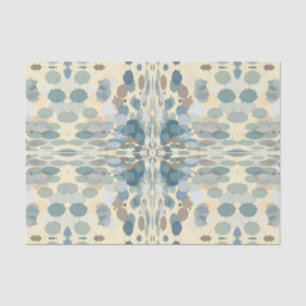 Summertime Fun Ocean Spray Splatter Abstract Art Tissue Paper