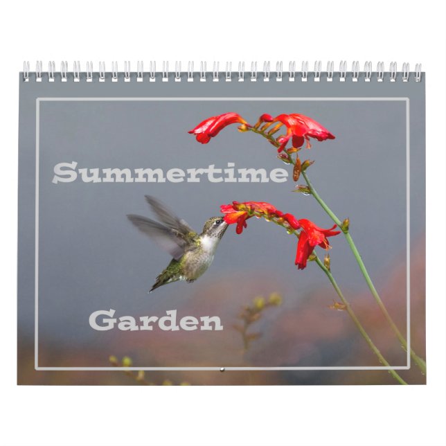 Summertime Garden Calendar (Cover)