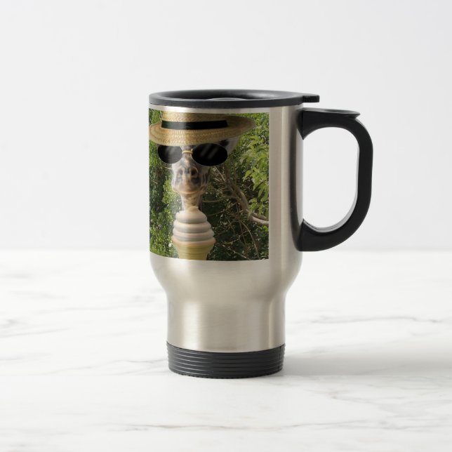 Summertime Giraffe Travel Mug (Right)