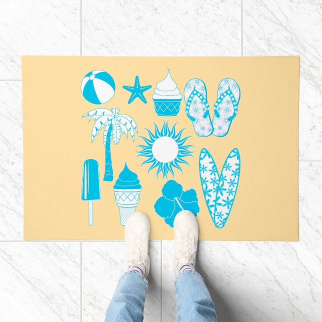 Summertime Icons  Doormat (Creator Uploaded)