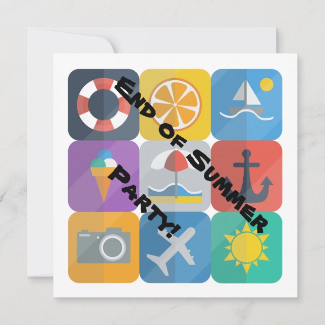 Summertime Invitation (Front)