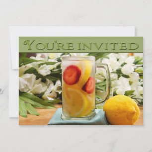 SUMMERTIME INVITATION - MULTI PURPOSE - LEMONADE
