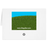 SUMMERTIME LAWN CARD ~ CUSTOMIZE! (Back Horizontal)
